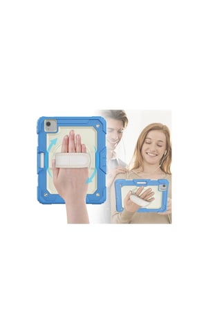iPad Pro 11 (2020) Kılıf Strap New Tablet Kapak - Mavi
