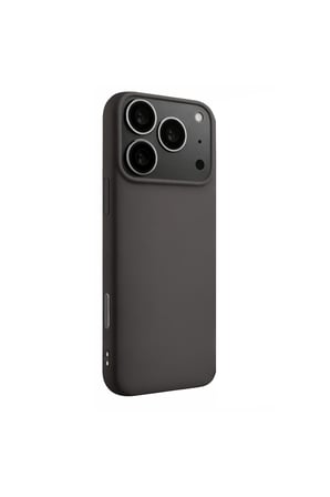 iPhone 17 Pro Max Nano içi Kadife Silikon - Gri