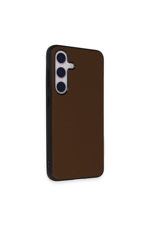 Galaxy S24 Kılıf Taft Kapak - Kahverengi