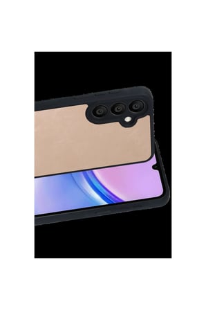 Galaxy A37 5G Aras Deri Kapak - Pudra