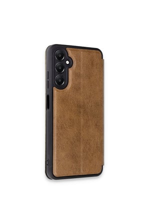 Galaxy A25 5G Kılıf Flip Cover - Taba
