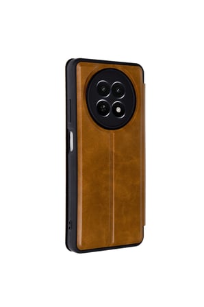 Realme 12 5G Kılıf Flip Cover - Taba