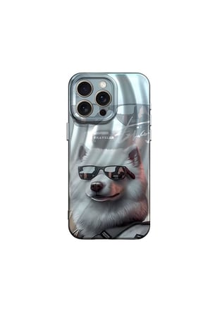 iPhone 14 Pro Kılıf Crew Desenli Kapak - Köpek