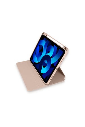 iPad Pro 11 (2021) Kılıf Starling 360 Kalemlikli Tablet Kılıf - Rose Gold