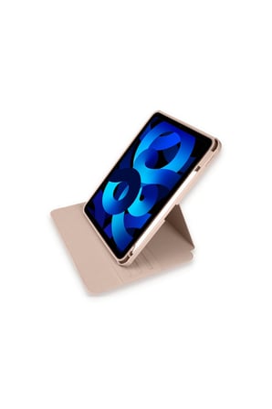 iPad Pro 11 (2021) Kılıf Starling 360 Kalemlikli Tablet Kılıf - Rose Gold