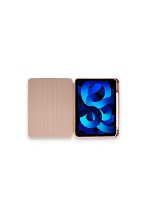 iPad Pro 11 (2021) Kılıf Starling 360 Kalemlikli Tablet Kılıf - Rose Gold