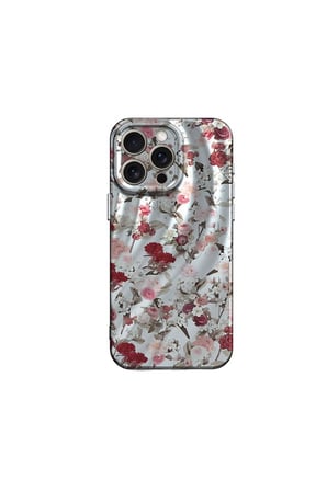 iPhone 14 Pro Kılıf Crew Desenli Kapak - Çiçek