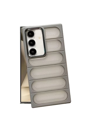 Galaxy S24 Kılıf Airmax Silikon Kapak - Titan Gri