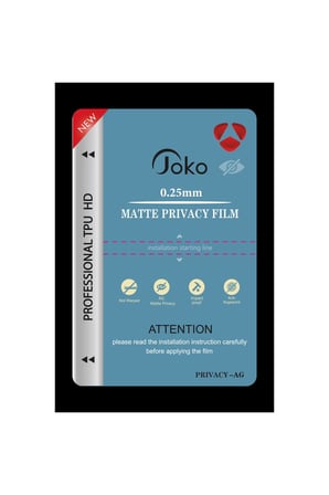 TPU 0.25MM HD Makine Mat Hayalet Ekran Koruyucu