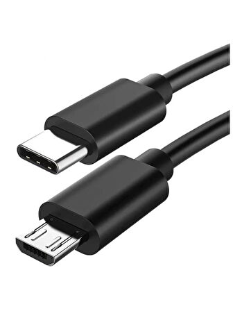 Type-C to Micro USB Çevirici Dönüştürücü Kablo 80 cm