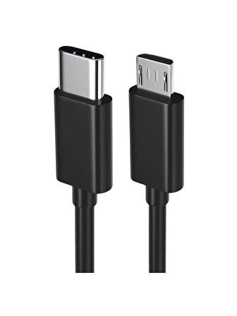 Type-C to Micro USB Çevirici Dönüştürücü Kablo 80 cm