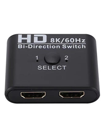 Zilevo Hdmi Splitter 8K 60Hz Switch Bi-Directional Çift Yönlü Çevirici Çoklayıcı