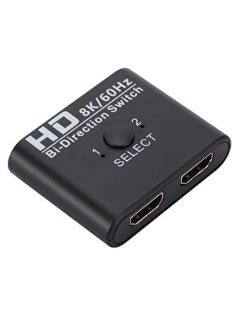 Zilevo Hdmi Splitter 8K 60Hz Switch Bi-Directional Çift Yönlü Çevirici Çoklayıcı