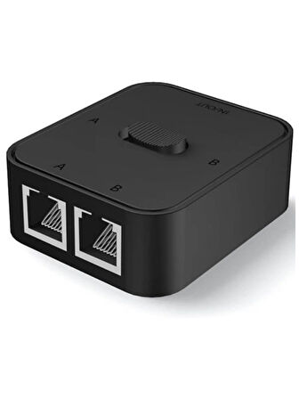 Zilevo 2 Port RJ45 Ethernet Switch Çevirici Çoklayıcı