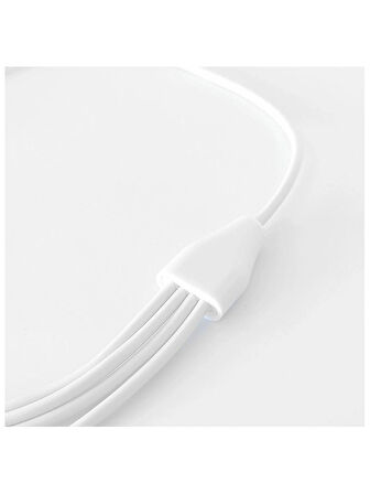 4 in 1 USB Tip-C Şarj Kablosu Çoklayıcı 1 Metre