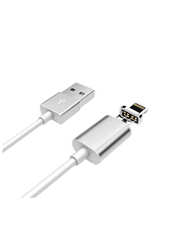 Manyetik USB Mıknatıslı Data ve Şarj Kablosu 1 Metre
