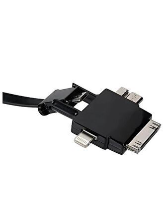 USB Universal 4 in 1 Çoklu Şarj ve Data Kablosu 1 Metre