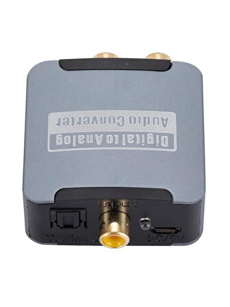 Dijital To Analog 3.5mm Optik Ses Tos Çevirici Dönüştürücü Adaptör