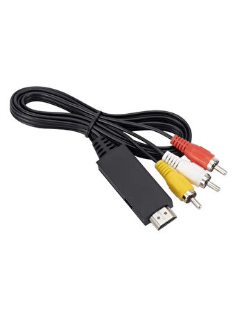 Zilevo HDMI to RCA AV 4K30Hz Çevirici Dönüştürücü Adaptör Kablo