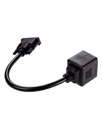 Dvi To 2X Vga Çevirici Çoklayıcı Splitter Kablosu