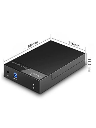 2.5" 3.5" Sata 3 Usb 3.0 Harici Harddisk Hdd Kutusu