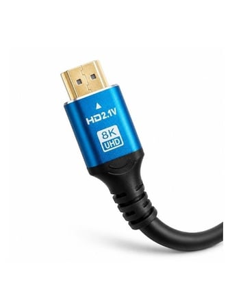 Zilevo 8K Ultra HD 2.1V 48Gbps Hdmi Kablo 1.5 Metre Altın Kaplama Led Tv
