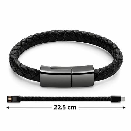 Samsung Uyumlu Usb To Type C Telefon Şarj Ve Veri Kablosu Bileklik Tasarımlı