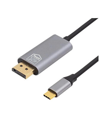 TypeC To DisplayPort Çevirici Dönüştürücü Kablo 1,8 Metre