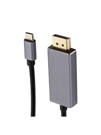 TypeC To DisplayPort Çevirici Dönüştürücü Kablo 1,8 Metre