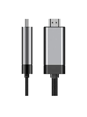 TypeC MicroUSB USB To HDMI Çevirici Dönüştürücü Görüntü Kablosu