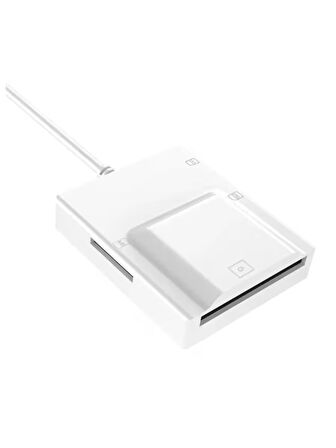 USB 3.0 Kablolu SD - Micro SD - CompactFlash - TF Çoklu Kart Okuyucu