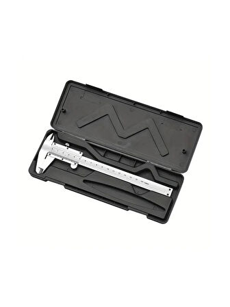 150mm / 0.02mm Paslanmaz Çelik Mekanik Kumpas - Sürgülü Manuel Kumpas