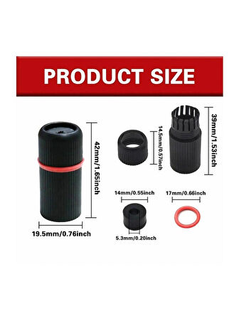 Su Geçirmez IP67 RJ45 Dişi Dişi Ethernet Kablo Birleştirici Cat6 Cat7 Uyumlu