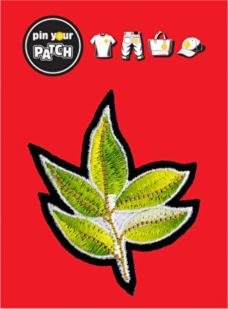 Ütü ile Yapışan Yama 7044 Yapraklar