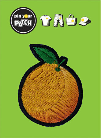 Ütü ile Yapışan Yama 7052 Portakal