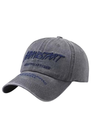 Tezzgelsin Unisex Eskitme BRAVESTART Nakışlı Ayarlanabilir Beyzbol Kep Şapka 2'li Set