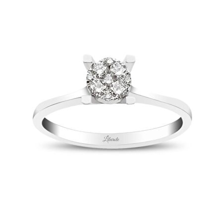 0.17 Ct Tektaş Pırlanta Yüzük