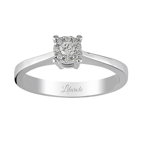 Pırlanta Tektaş Yüzük