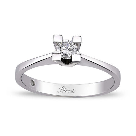 0.18 Ct Tektaş Pırlanta Yüzük