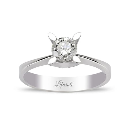 0.18 Ct Tektaş Pırlanta Yüzük