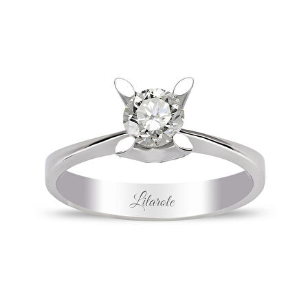 0.18 Ct Tektaş Pırlanta Yüzük