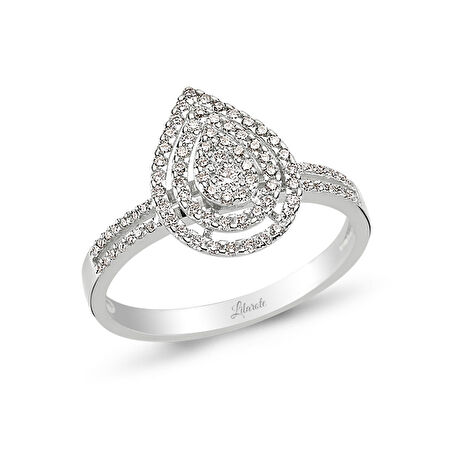 0.44 Ct Pırlanta Fantezi Yüzük