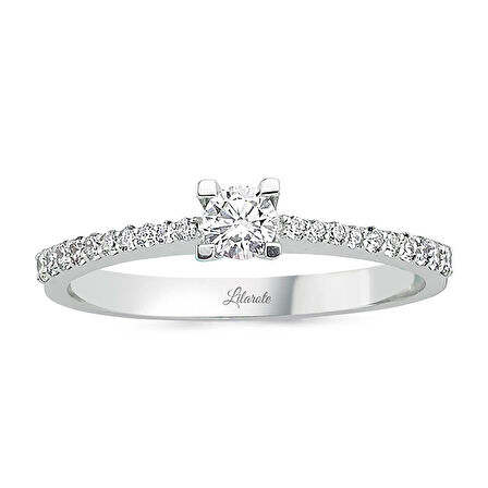 0.35 Ct Pırlanta Tektaş Yüzük