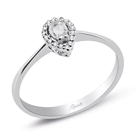 0.15 ct Damla Pırlantalı Yüzük