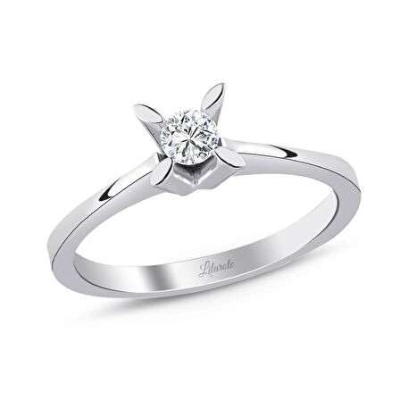 0.10 Ct Tektaş Pırlanta Yüzük