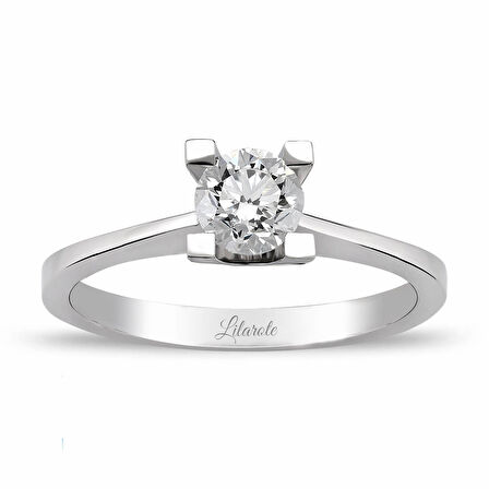 0.50 ct Tektaş Pırlanta Yüzük