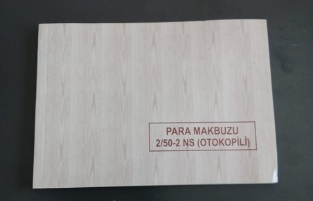 Para Makbuzu 2/50-2 NS Otokopili Karbon Kağıtsız Fiş Koçanı 50 Yaprak