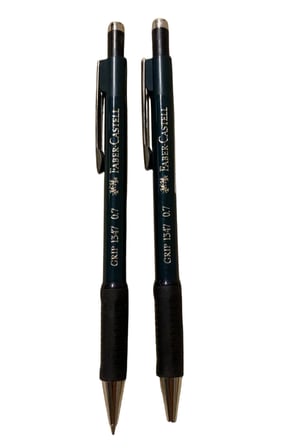 Faber-Castell Grip 1347 0.7mm Mekanik Kurşun Kalem Koyu Yeşil 2'li Set