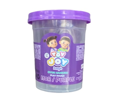 Toy Joy Dough Mor Oyun Hamuru 50g - Çocuklar İçin Renkli Play Dough (3'lü Set)