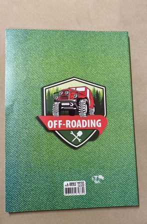 Okul Defteri Seti - Spiralli A4 Notebook + Kareli Defter + Off-roading Okul Defteri + 40'lı Açık Kahverengi